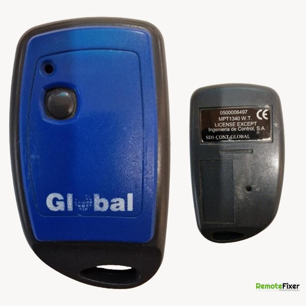 Global   Remote Control - Front Image