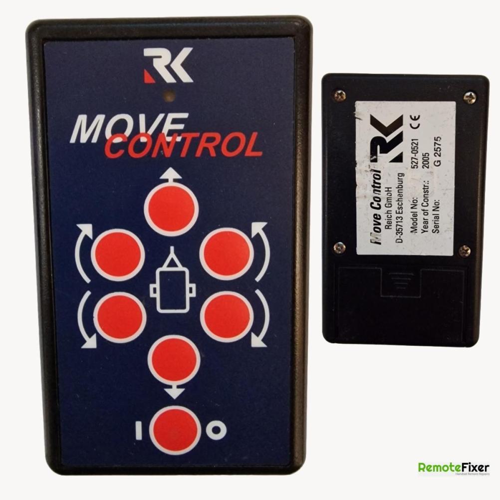 Rk  Move Control  Remote Control - Front Image