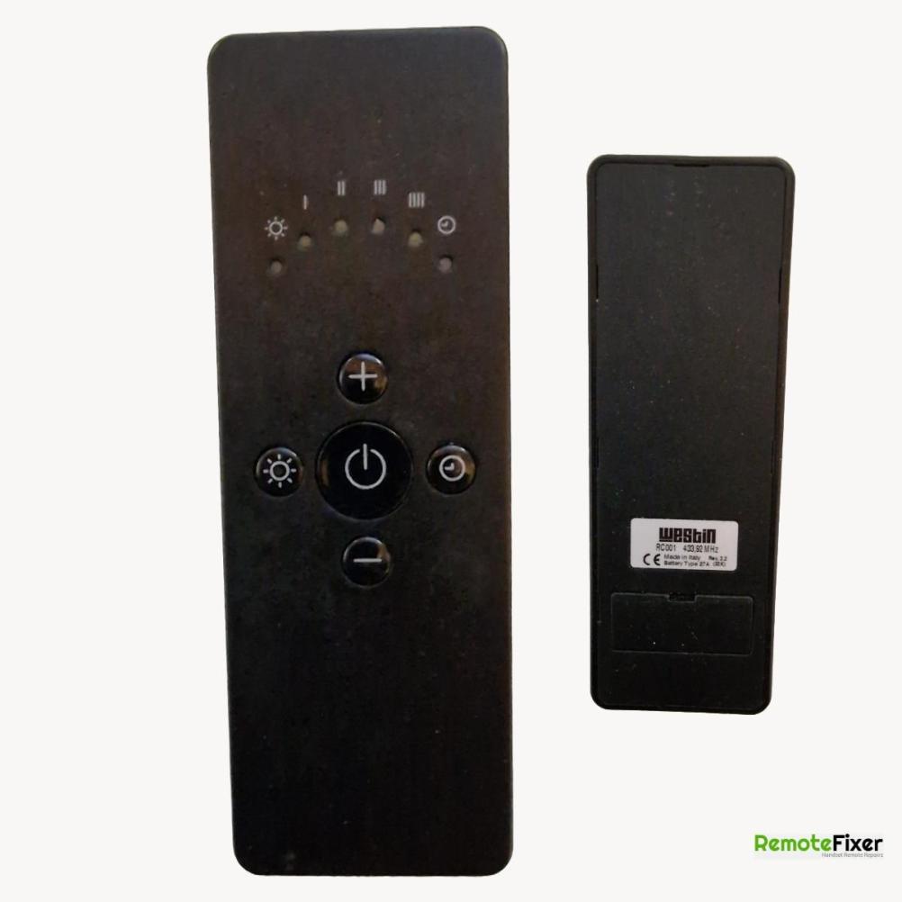 WESTIN  Remote Control - Front Image