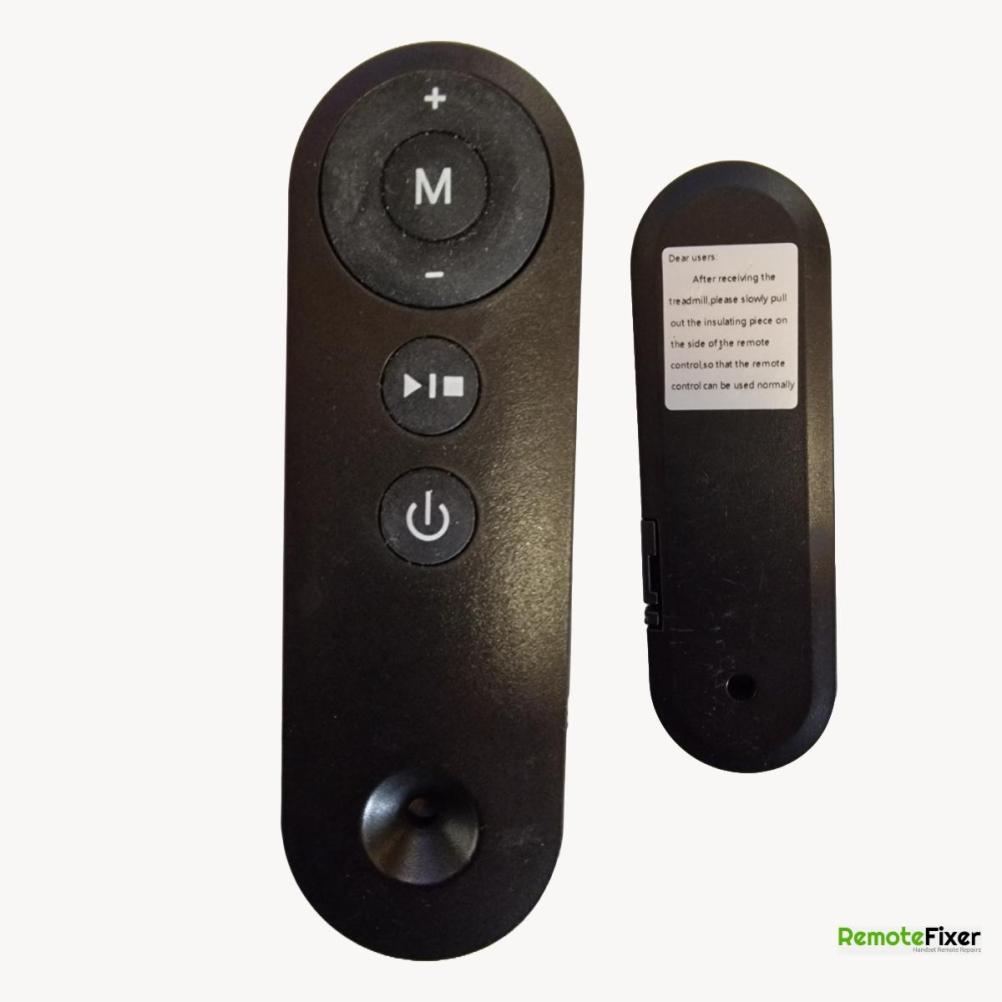 Treadmill  Remote Control - Front Image