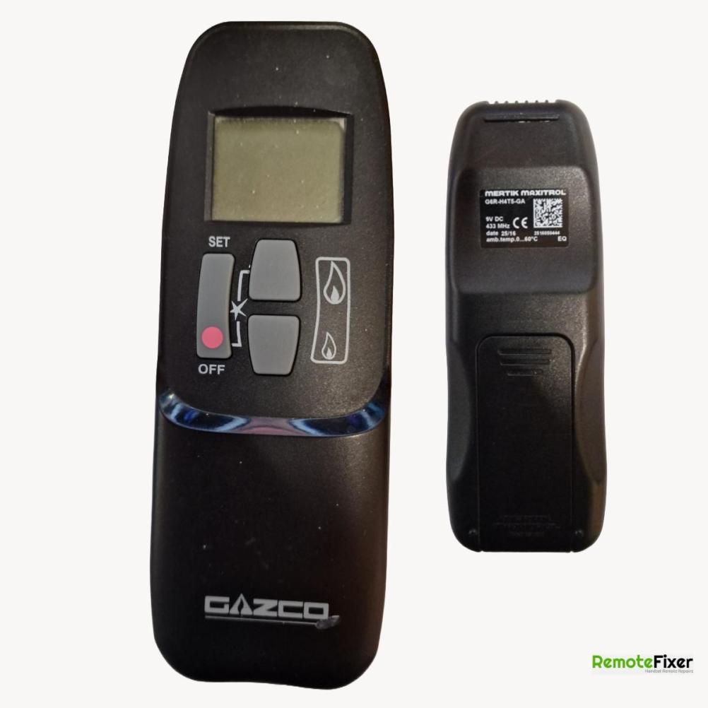 Gazco   Remote Control - Front Image