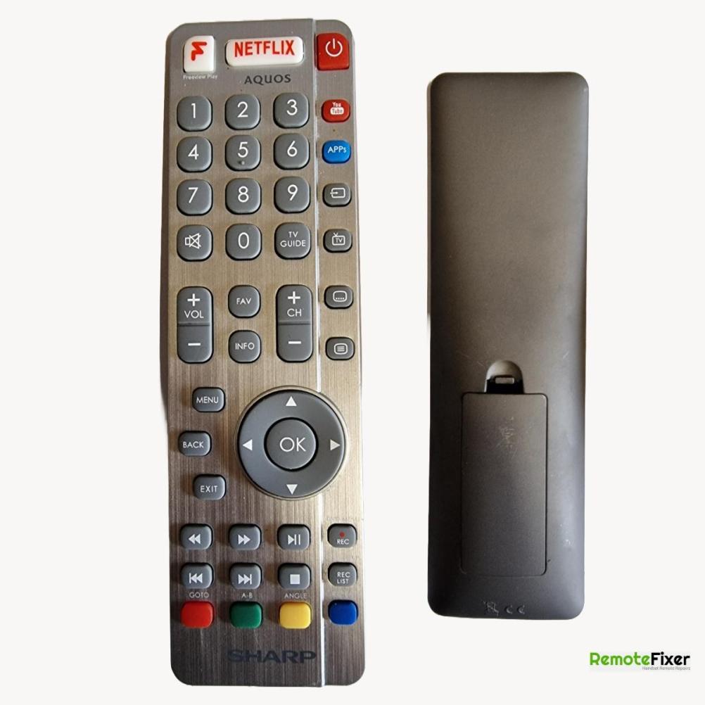 Sharp  Remote Control - Front Image