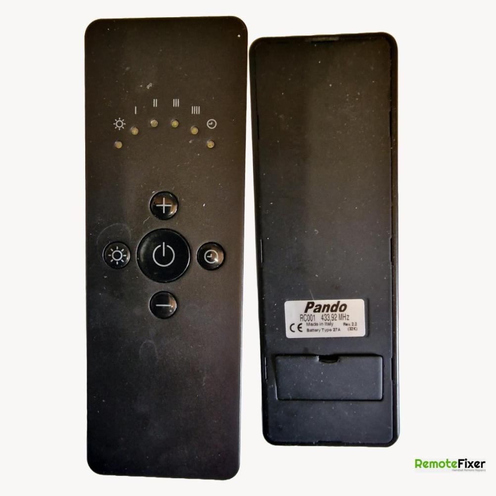 Pando  Remote Control - Front Image