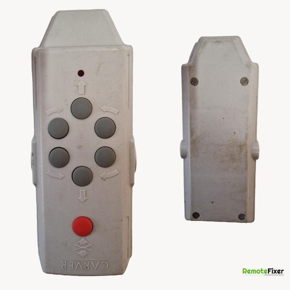 Carver   Remote Control - Front Image