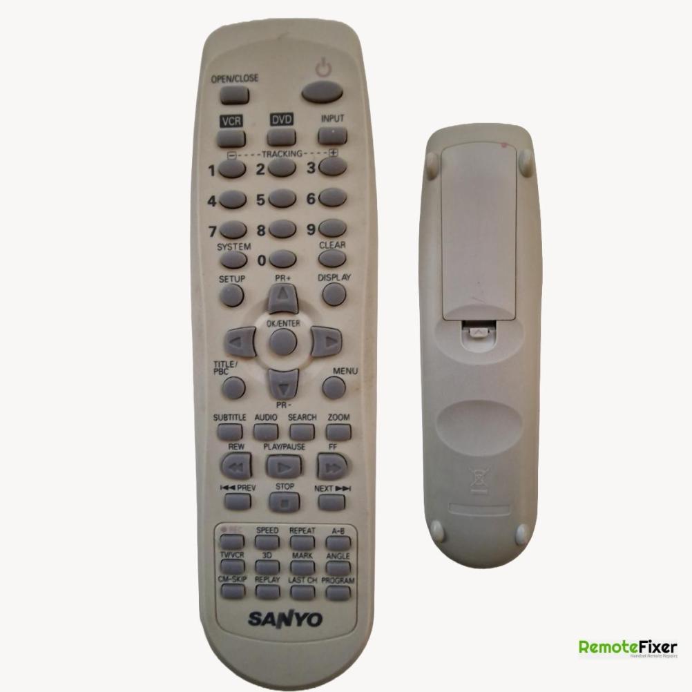 Sanyo  Remote Control - Front Image