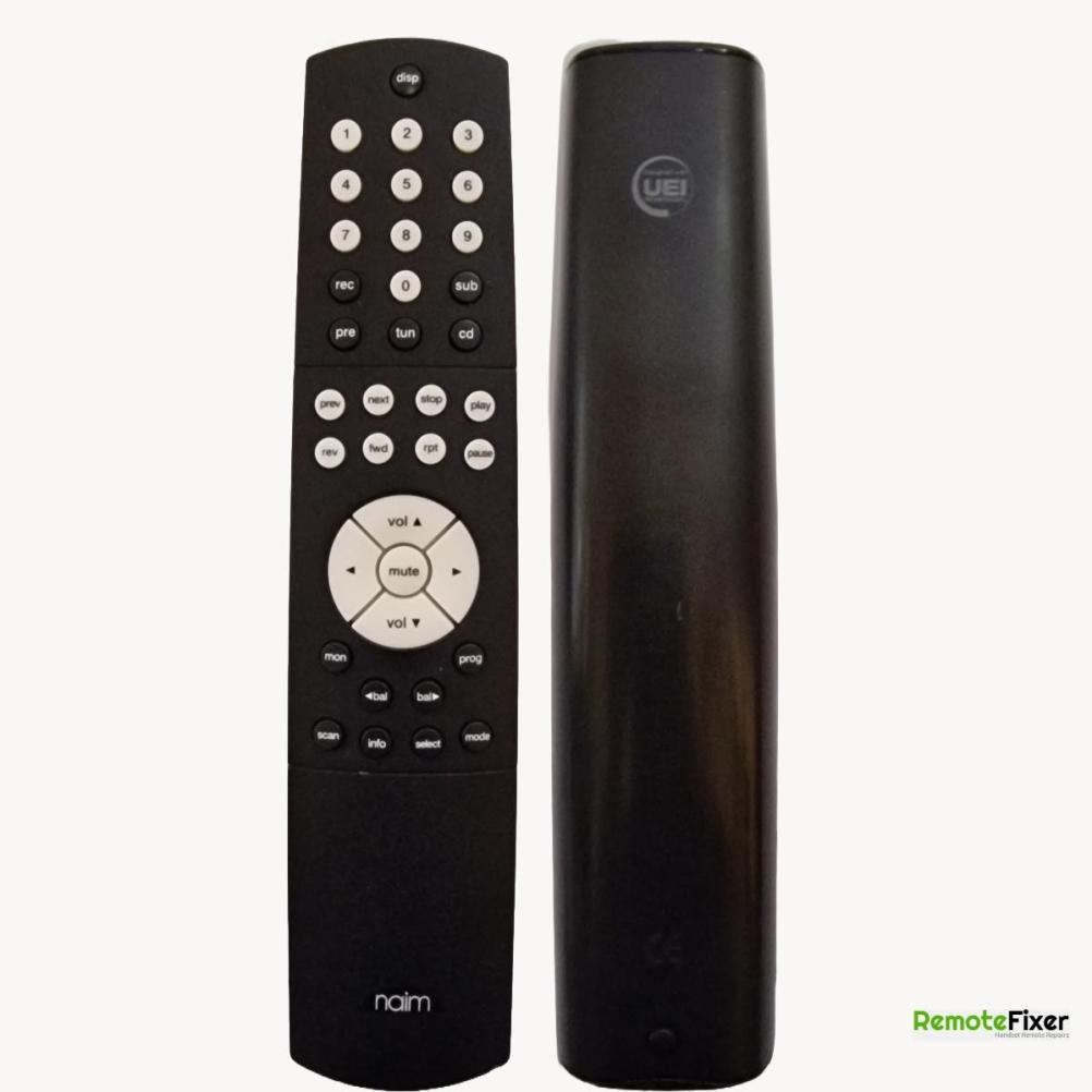 Naim nac 4  Remote Control - Front Image