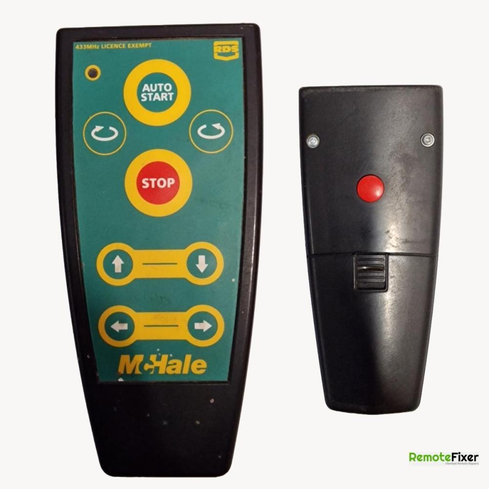 mc hale   Remote Control - Front Image