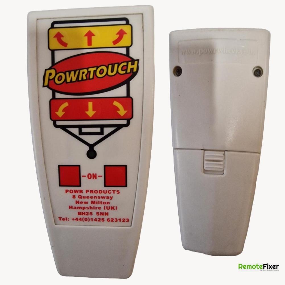 POWRTOUCH  Remote Control - Front Image