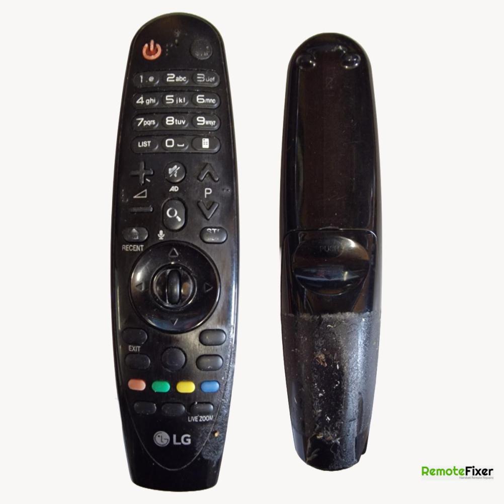 Lg  magic eye Remote Control - Front Image