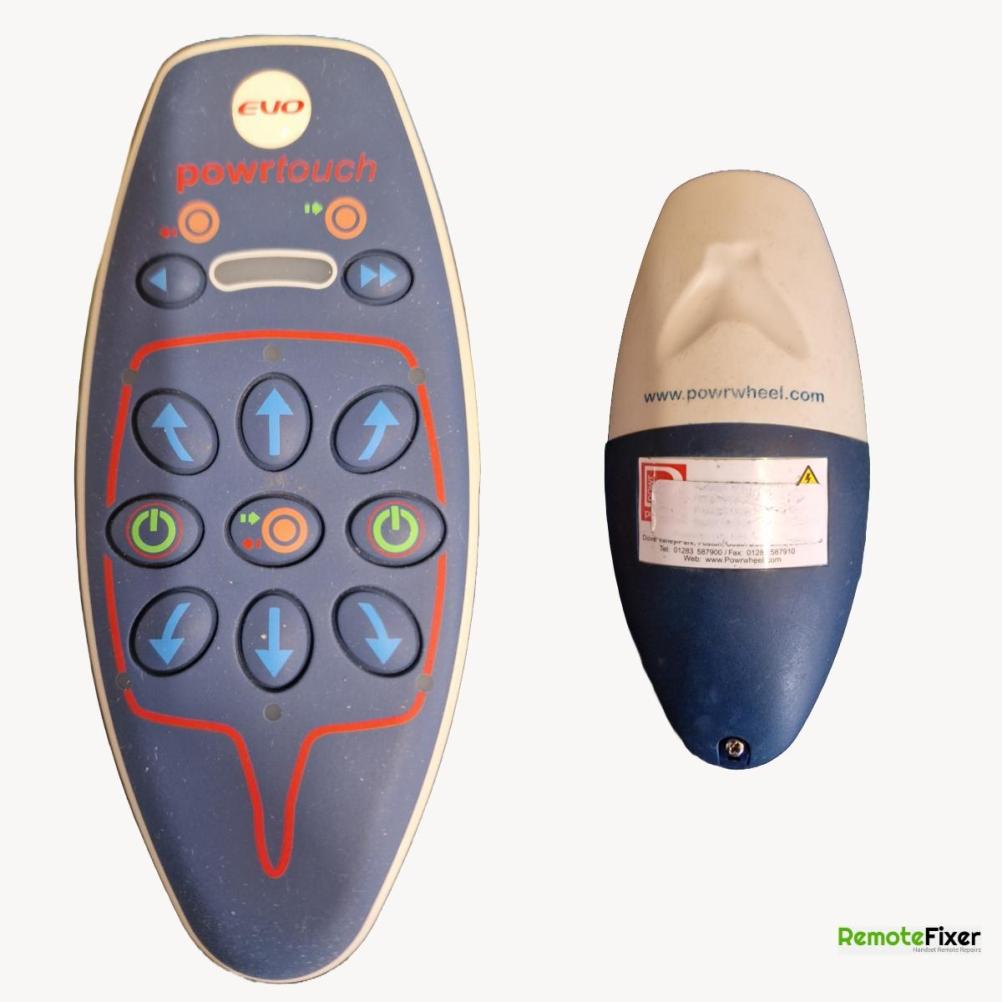 Powrtouch  Remote Control - Front Image