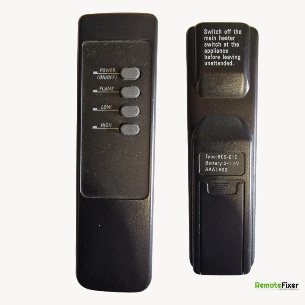 Detroit  RCS - 01C Remote Control - Front Image