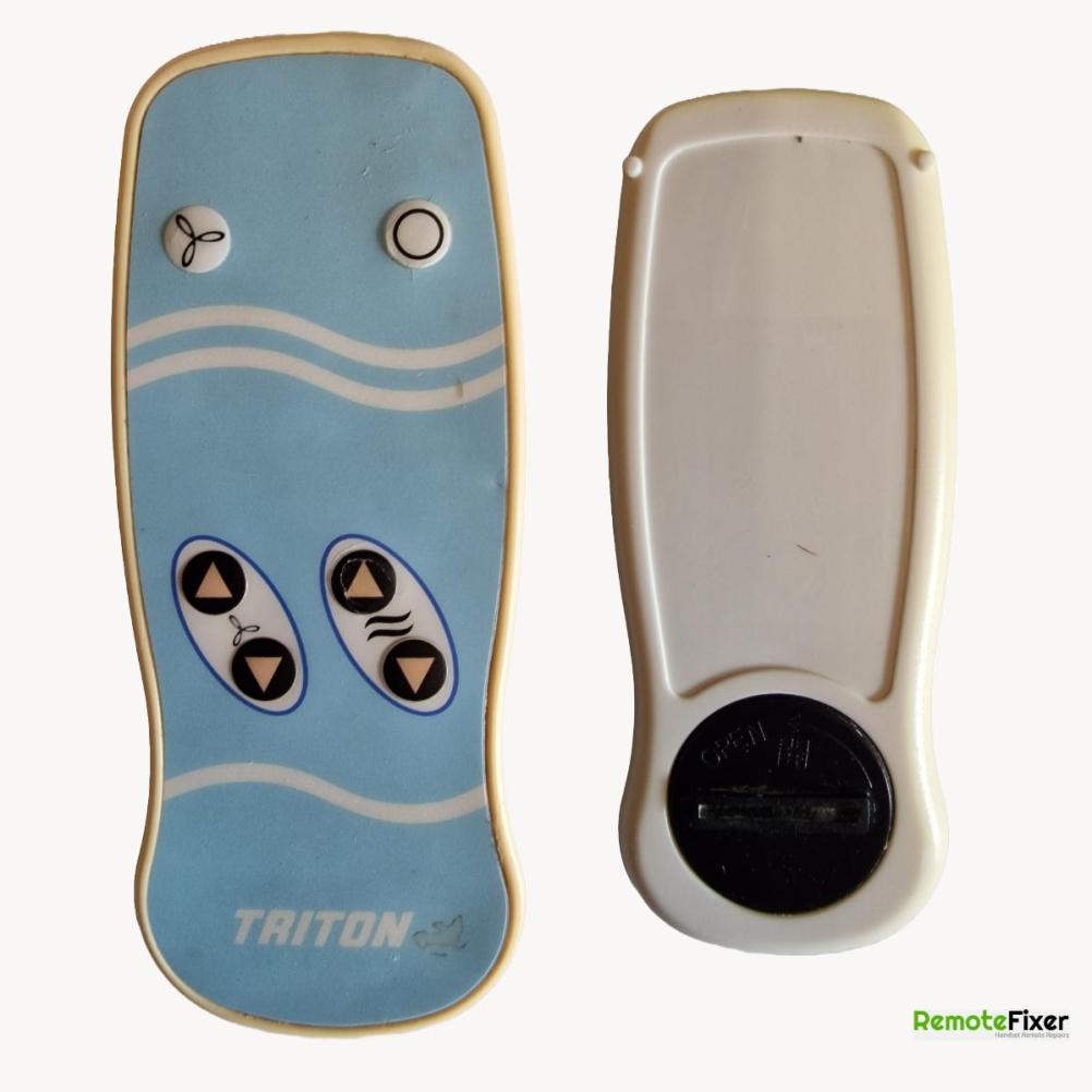 Triton Body Shower  Remote Control - Front Image