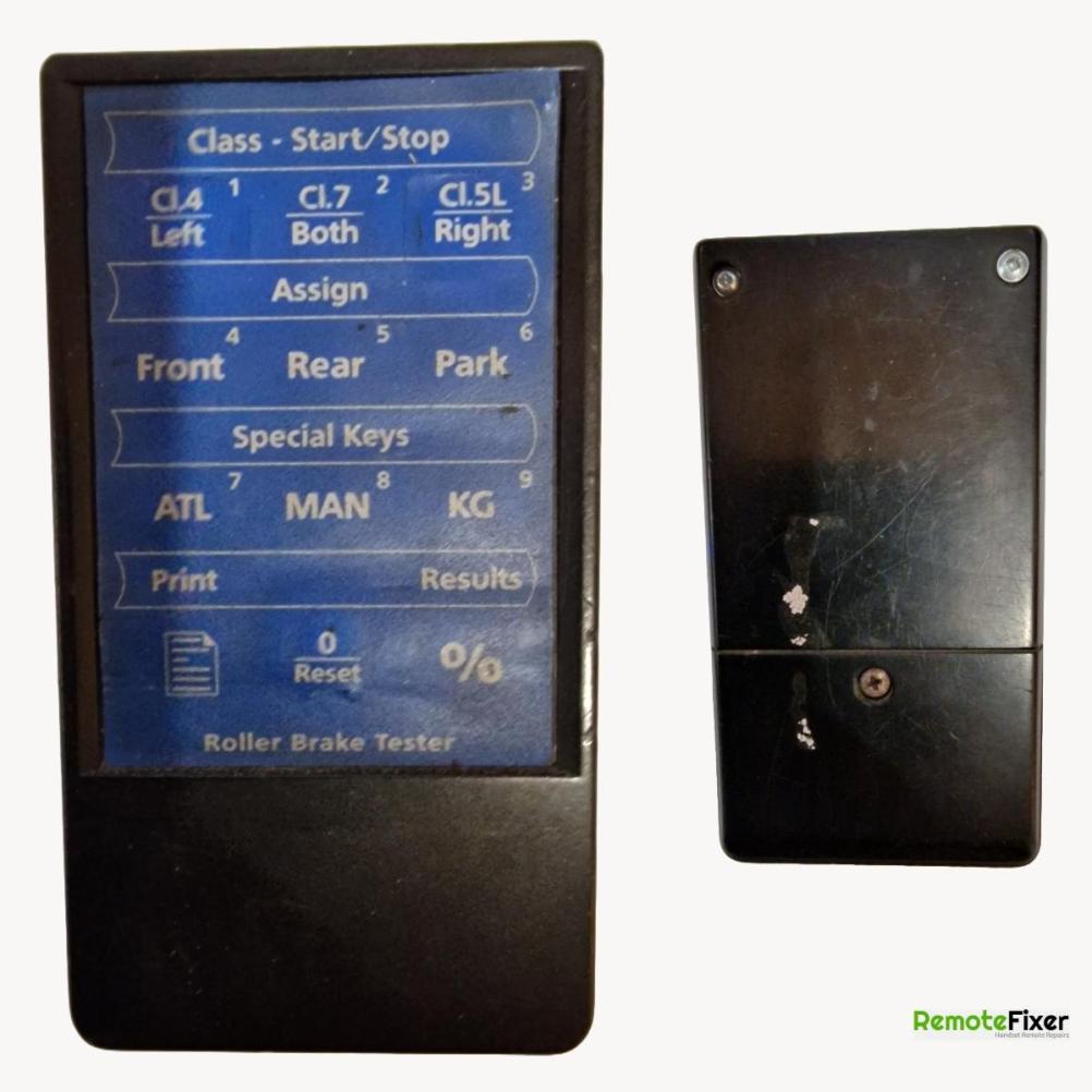 Tecalemit  Remote Control - Front Image