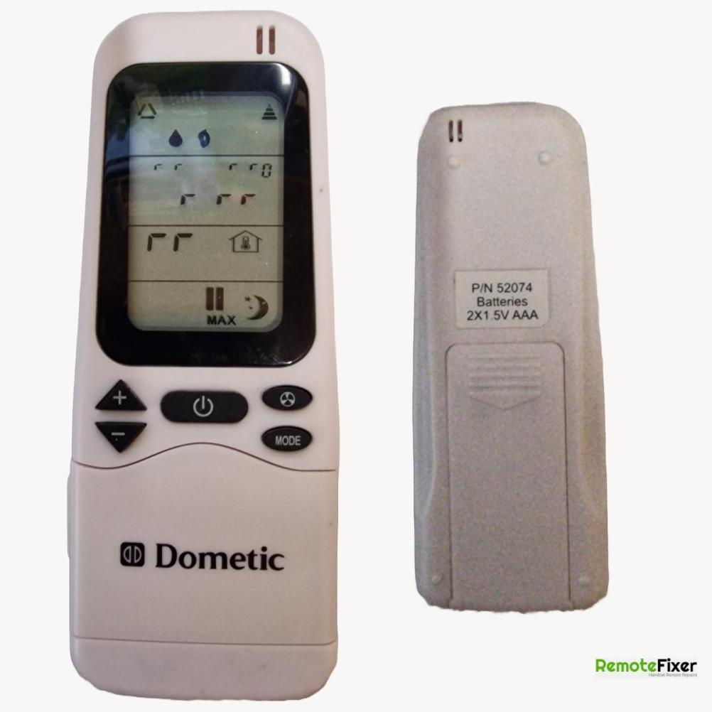 DOMETIC P/N 52074 Remote Control - Front Image