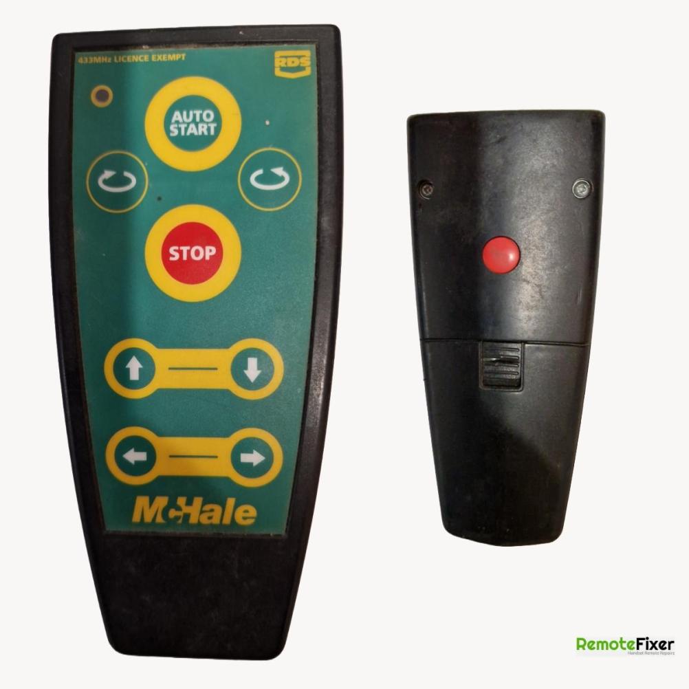 Mchale  Remote Control - Front Image