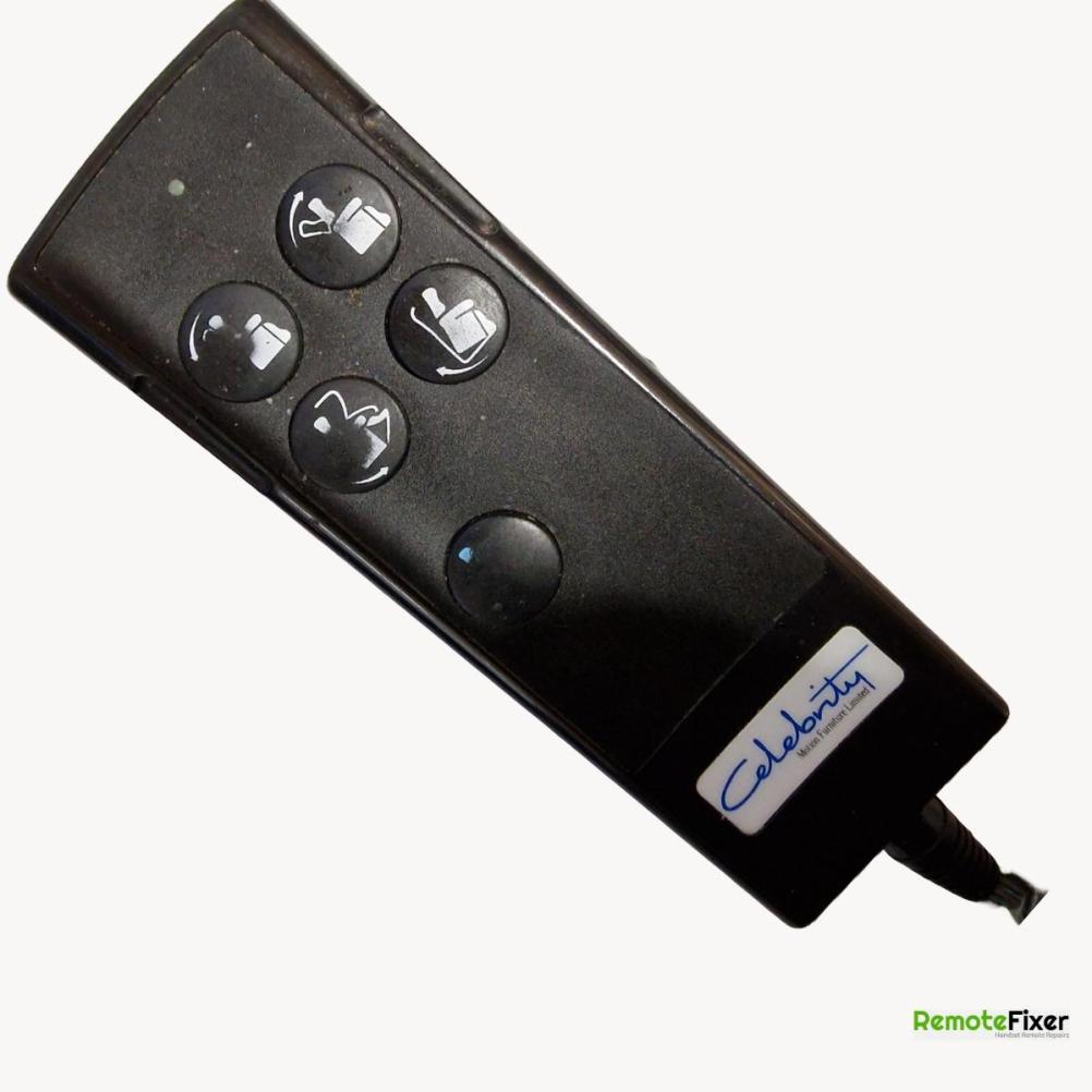 Celebrity  5 button Remote Control - Front Image