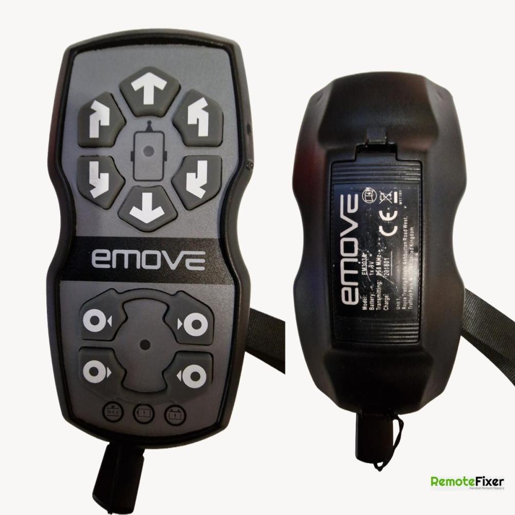 Emove EM303A Remote Control - Front Image