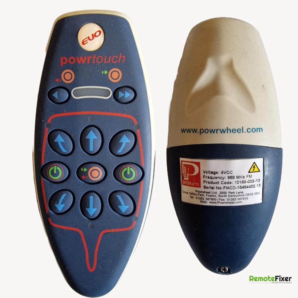 Powrtouch  Remote Control - Front Image