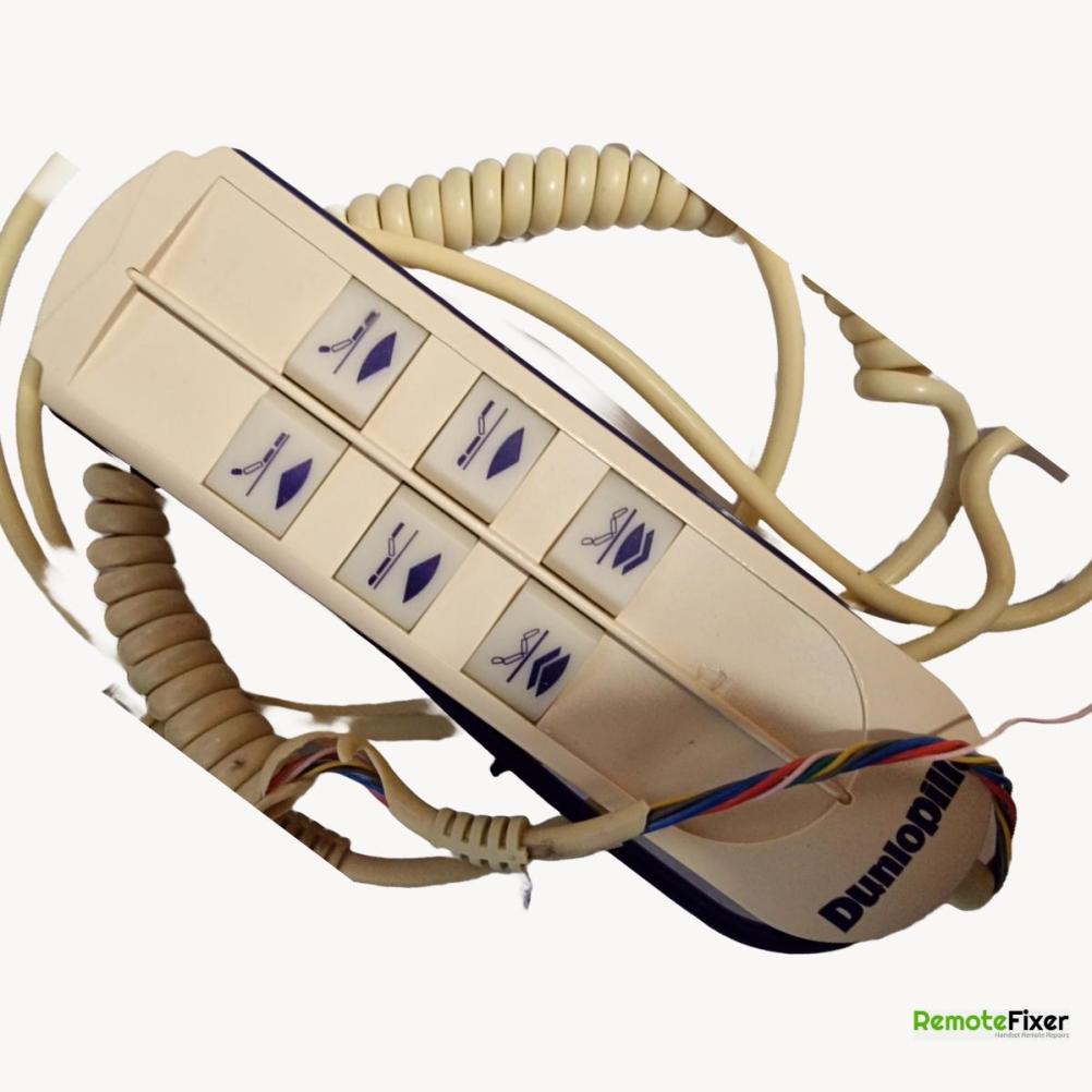 Dunlopillo   Remote Control - Front Image