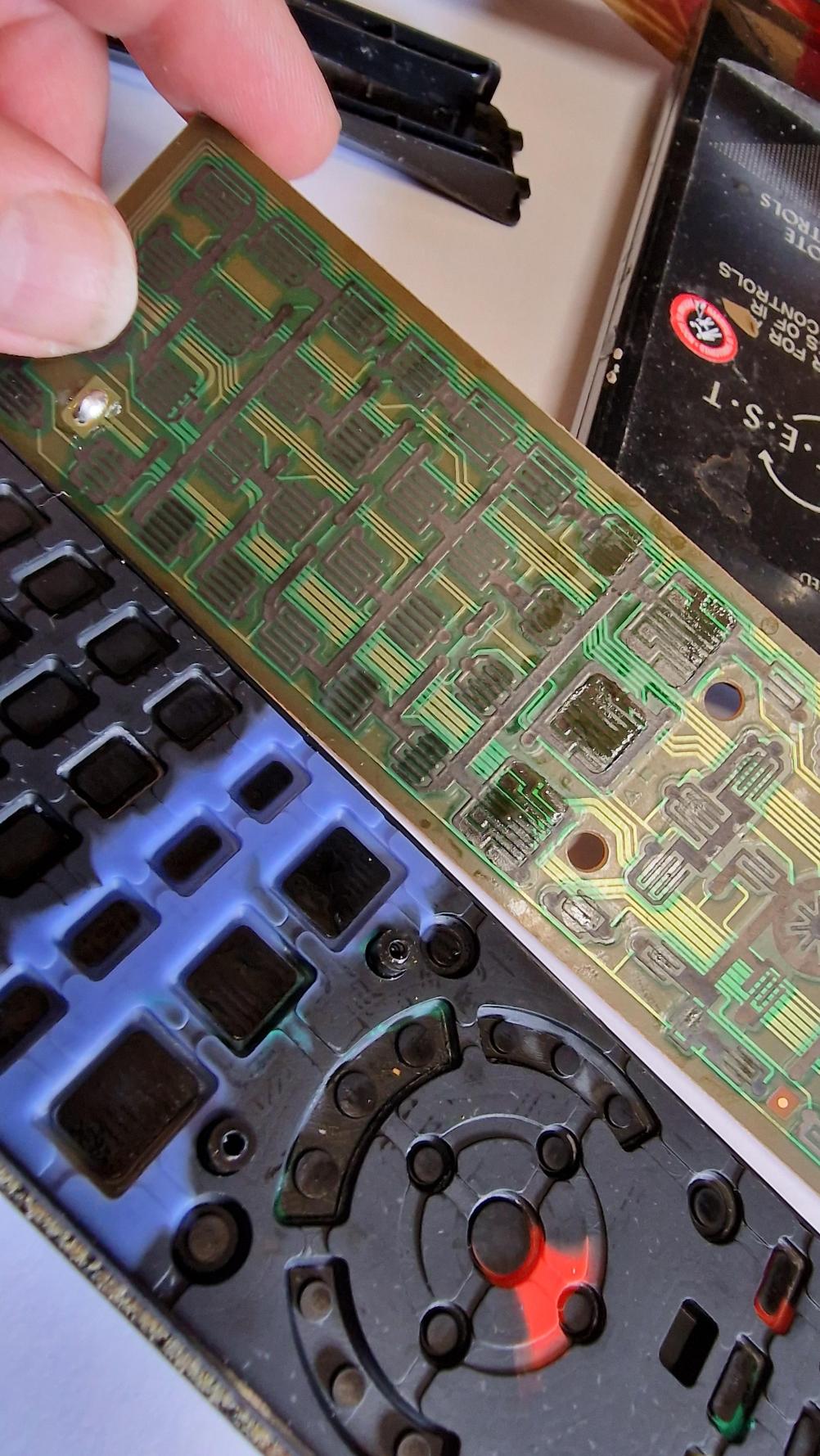 Panasonic  Remote Control - Inside Image