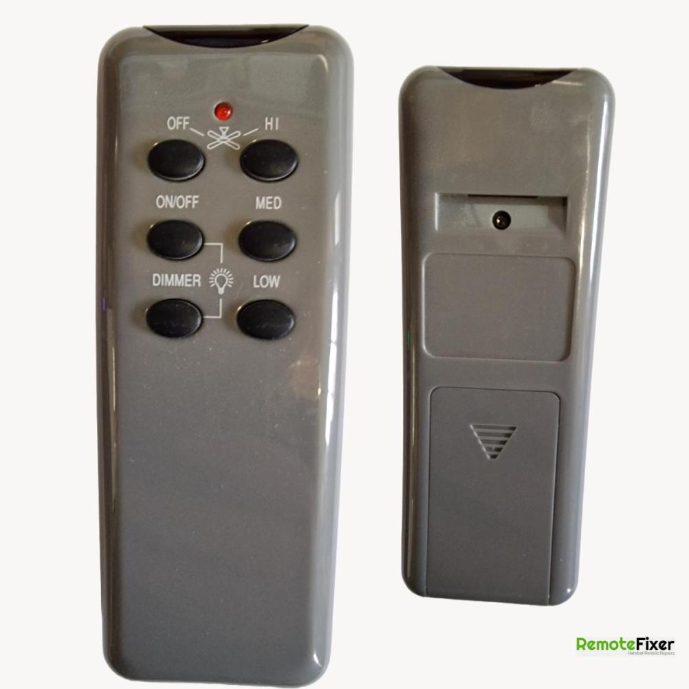 D6-1 Satellite  Remote Control - Front Image