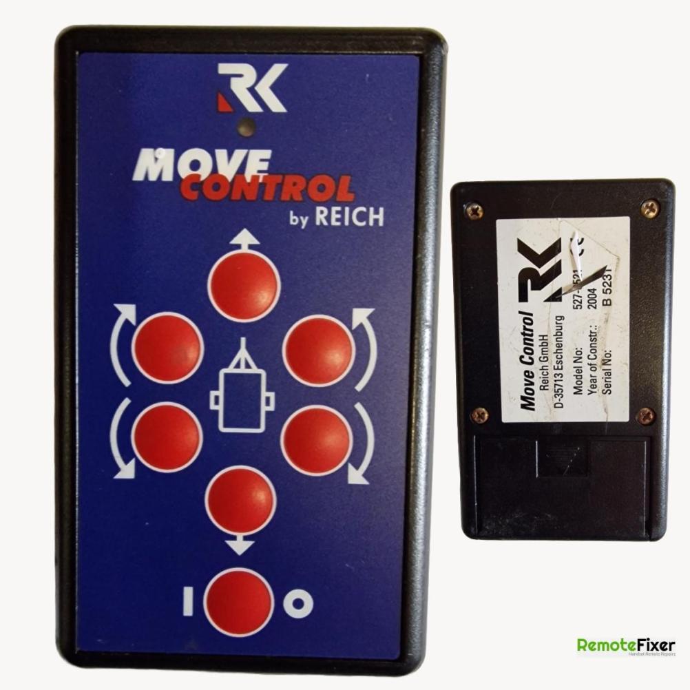 Reich  GmbH D-35713 Remote Control - Front Image