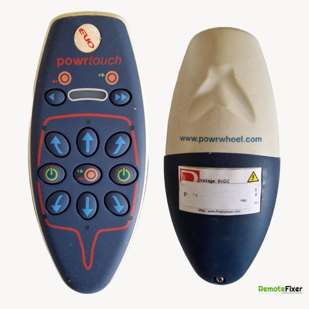 Powrtouch  Remote Control - Front Image