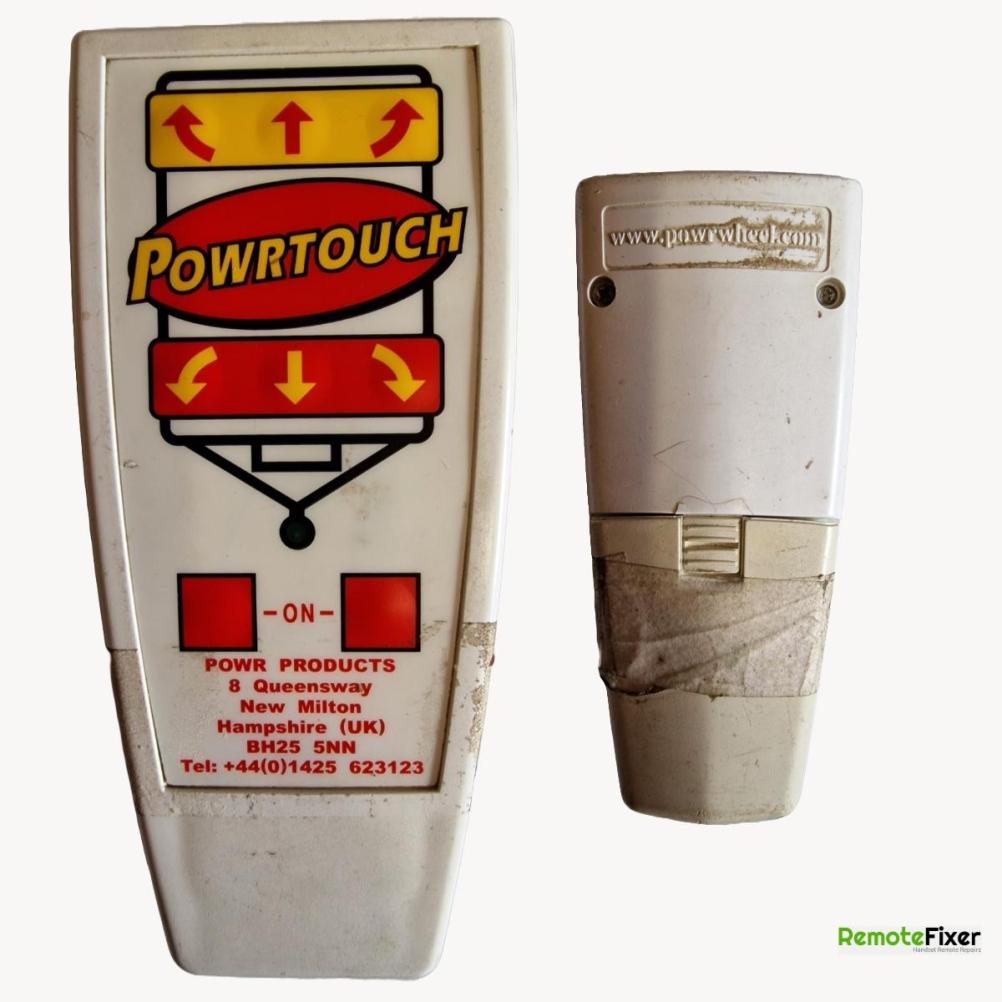 Powrtouch  Remote Control - Front Image