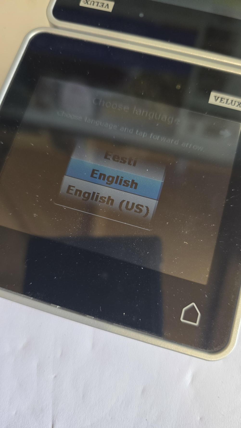 Velux Integra KLR200 Remote Control - Inside Image