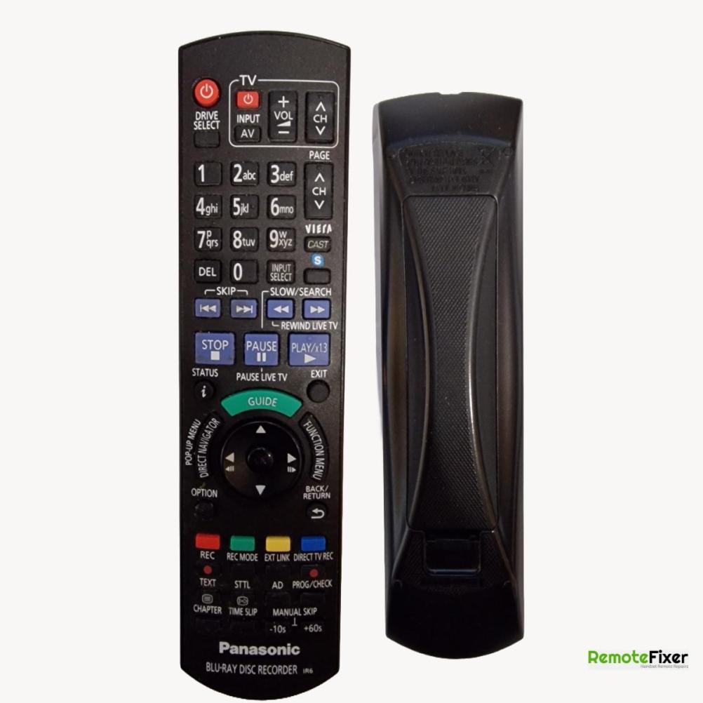 Panasonic  Remote Control - Front Image