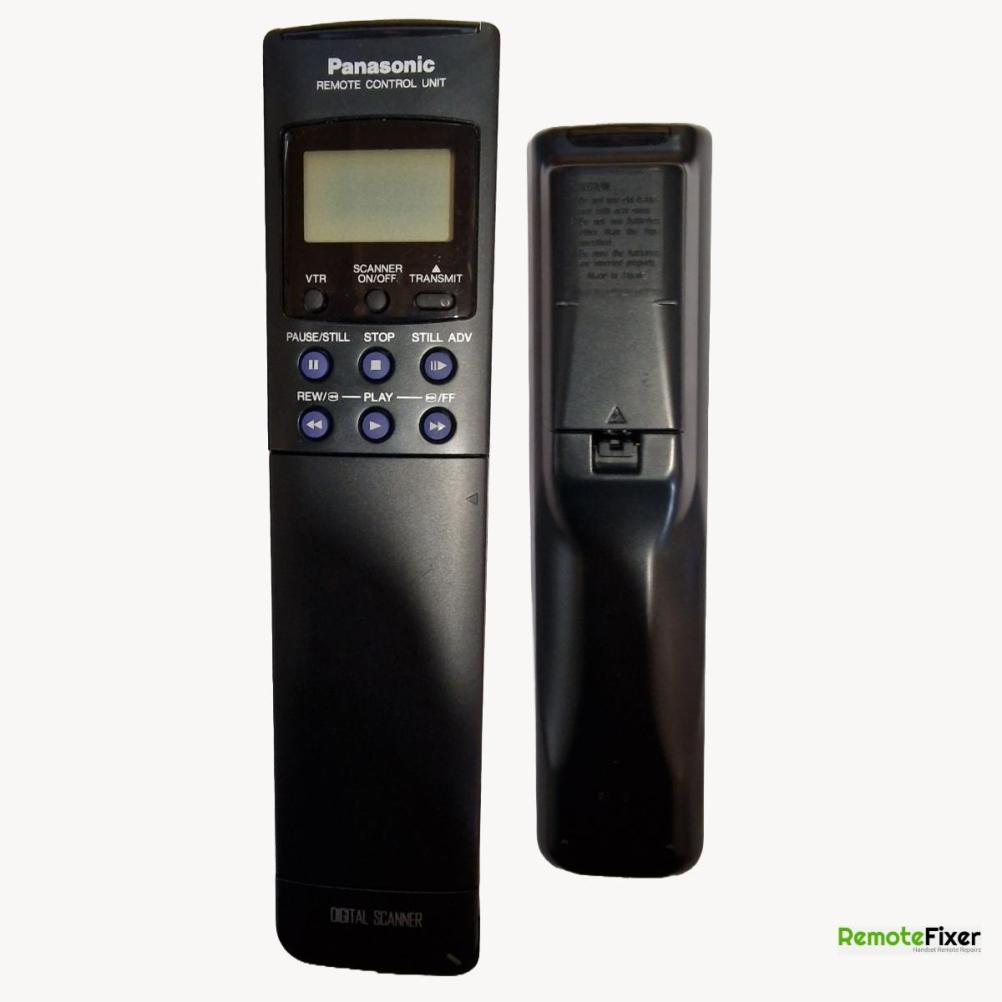 Panasonic   Remote Control - Front Image