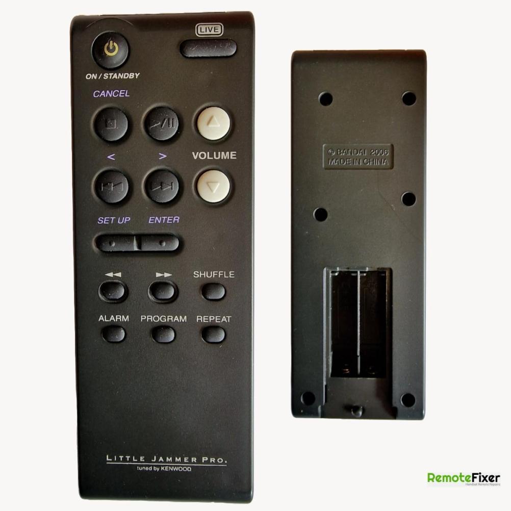 Kenwood  Little Jammer Pro Remote Control - Front Image