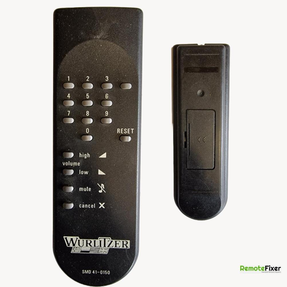 Wurlitzer  Remote Control - Front Image