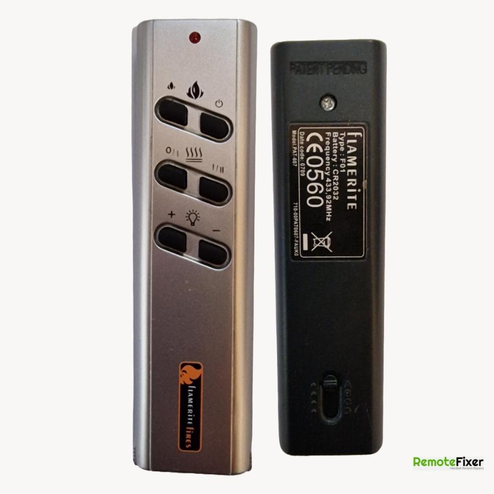 Flamerite  Remote Control - Front Image