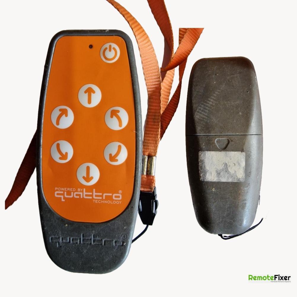 Quattro classic   Remote Control - Front Image