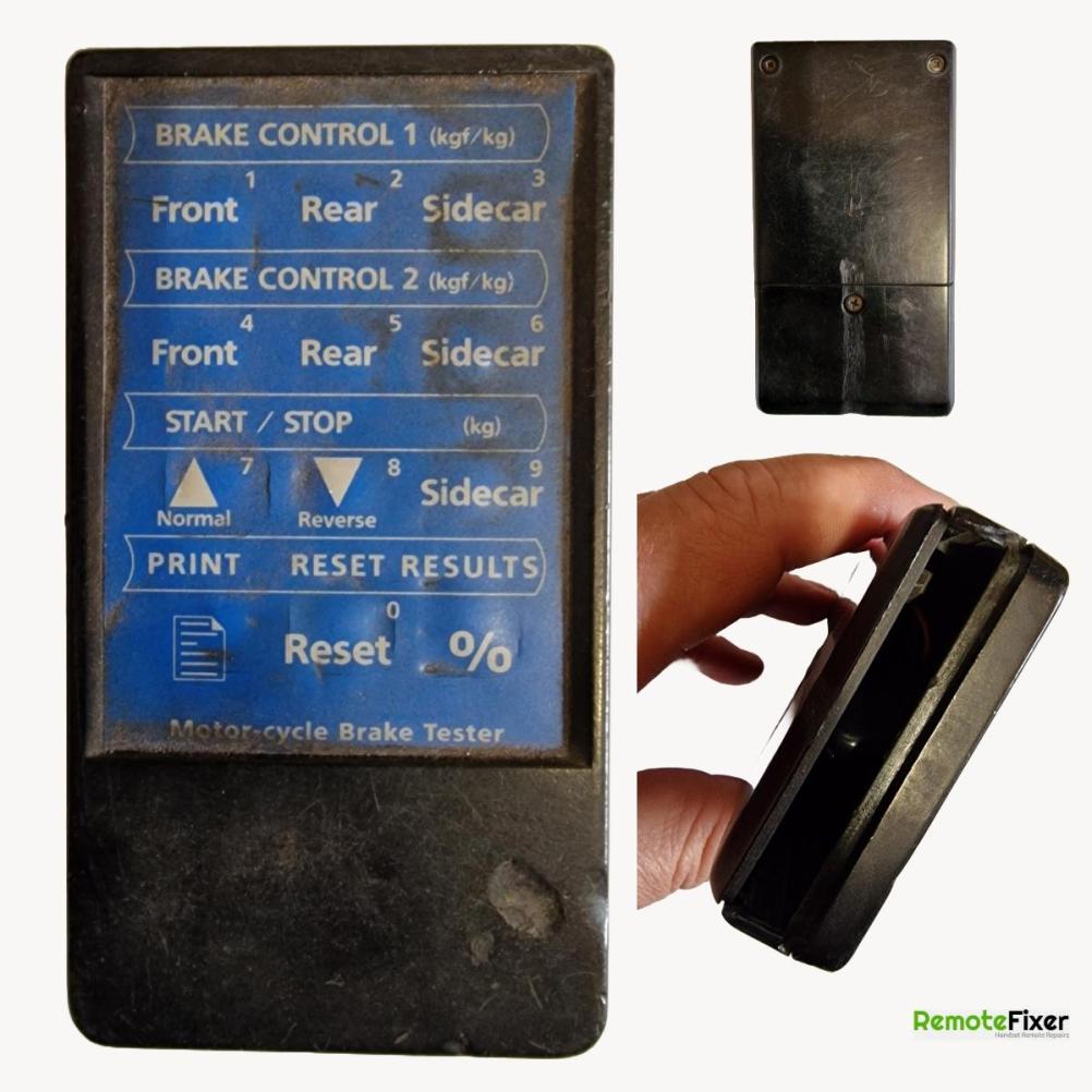 Tecalemit  Remote Control - Front Image