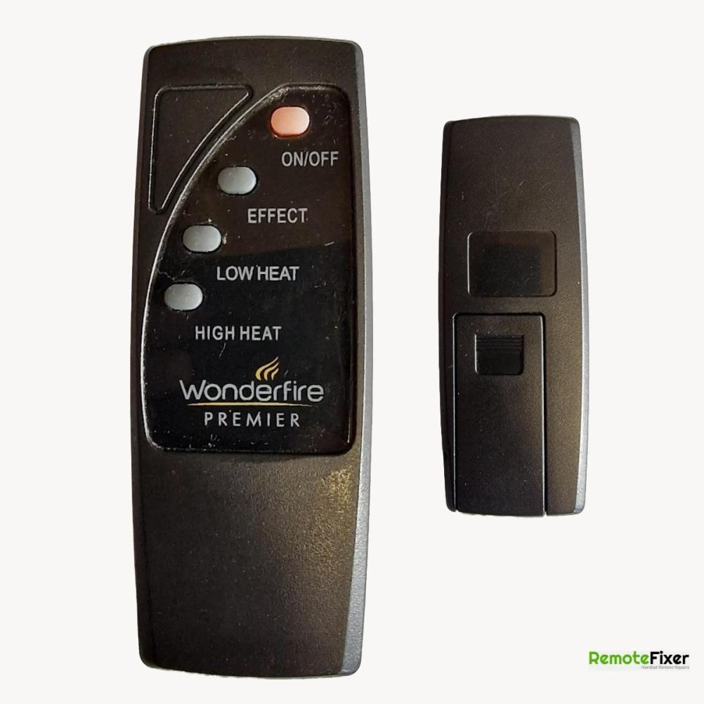 Wonderfire premier 850 Remote Control - Front Image