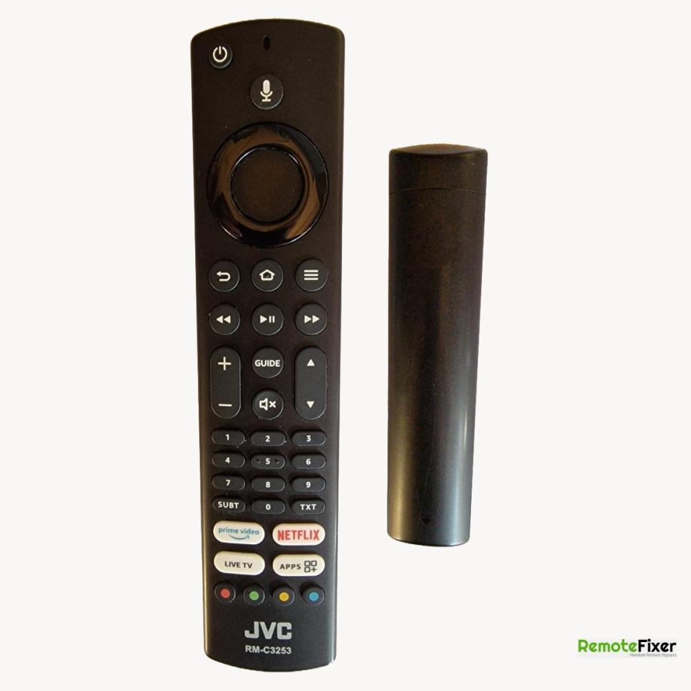 JVC  Remote Control - Front Image