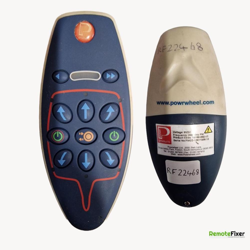 Powrtouch  Remote Control - Front Image