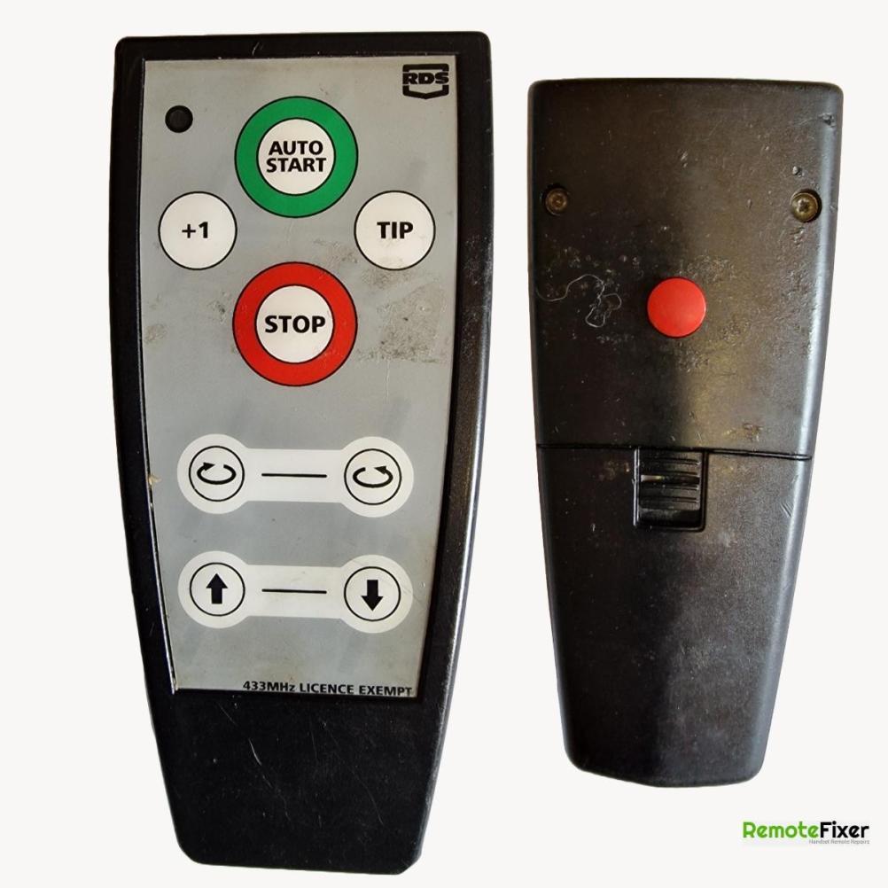 RDS  Remote Control - Front Image