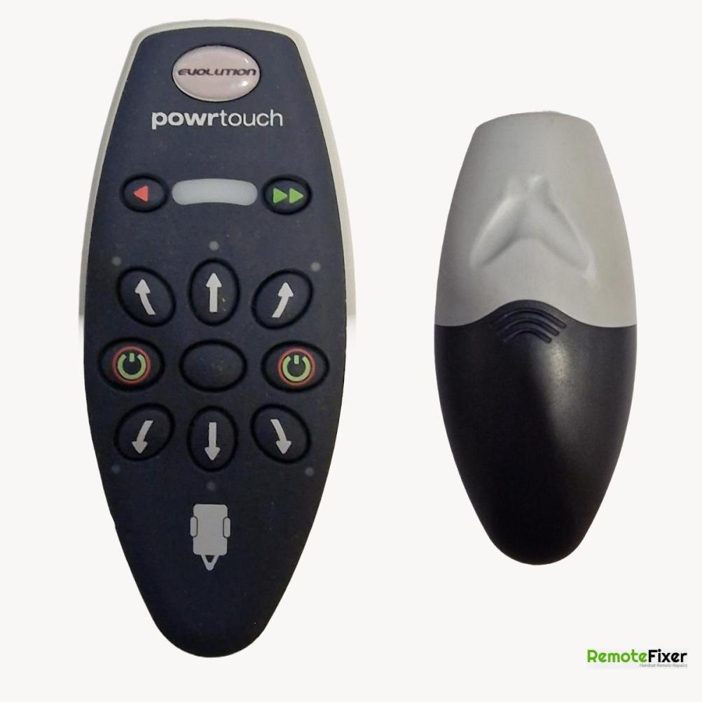 POWRTOUCH EVOLUTION Single axle Remote Control - Front Image