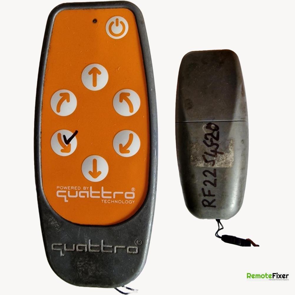 Quattro  Remote Control - Front Image