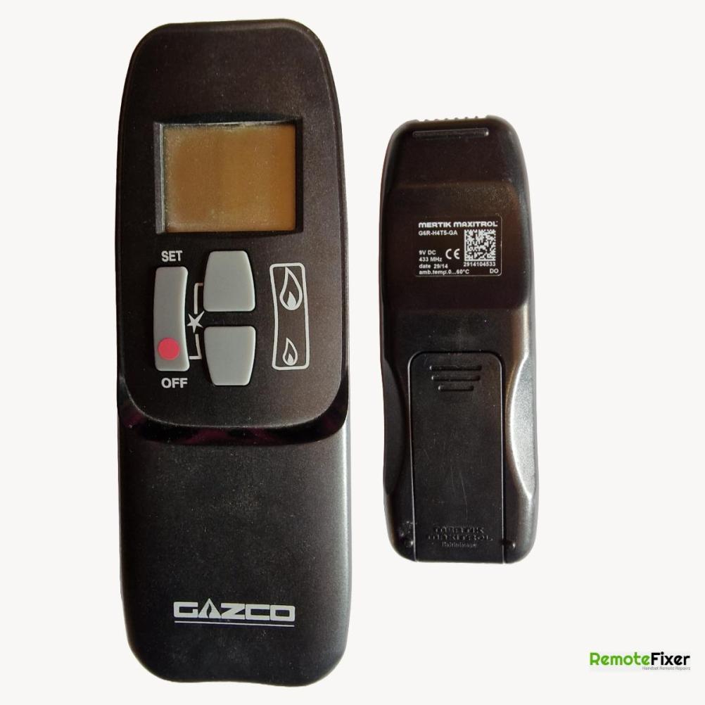 Gazco  Remote Control - Front Image