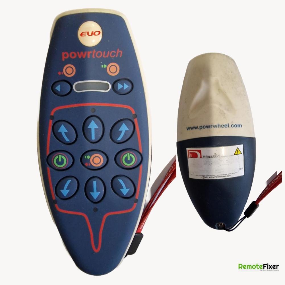 Powrtouch   Remote Control - Front Image