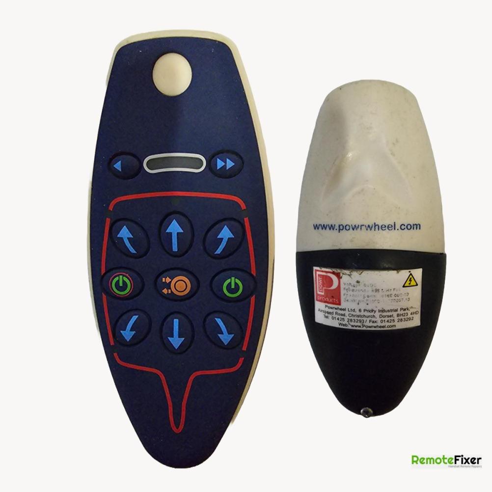 Powr wheel   Remote Control - Front Image