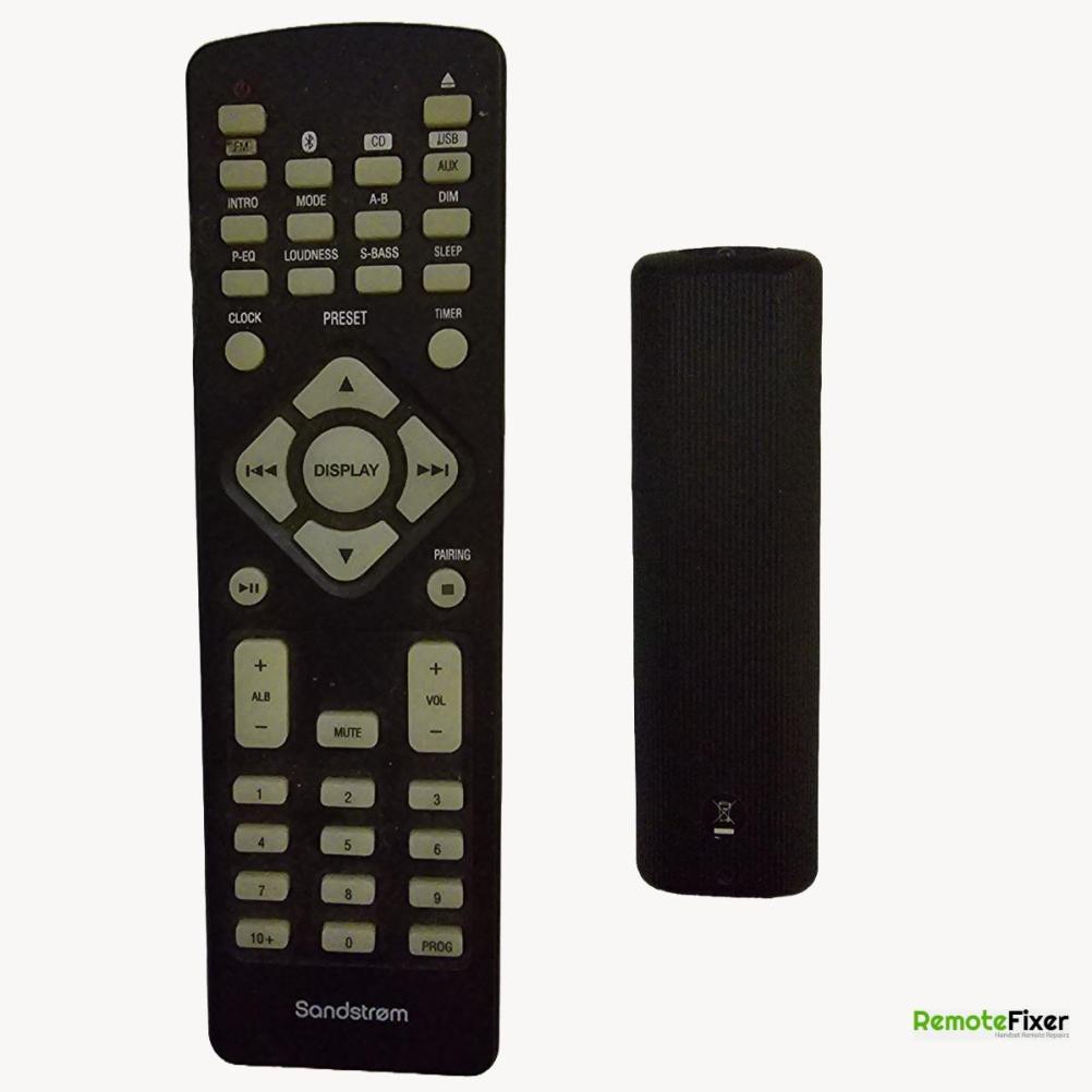 SHFUSB13  Remote Control - Front Image