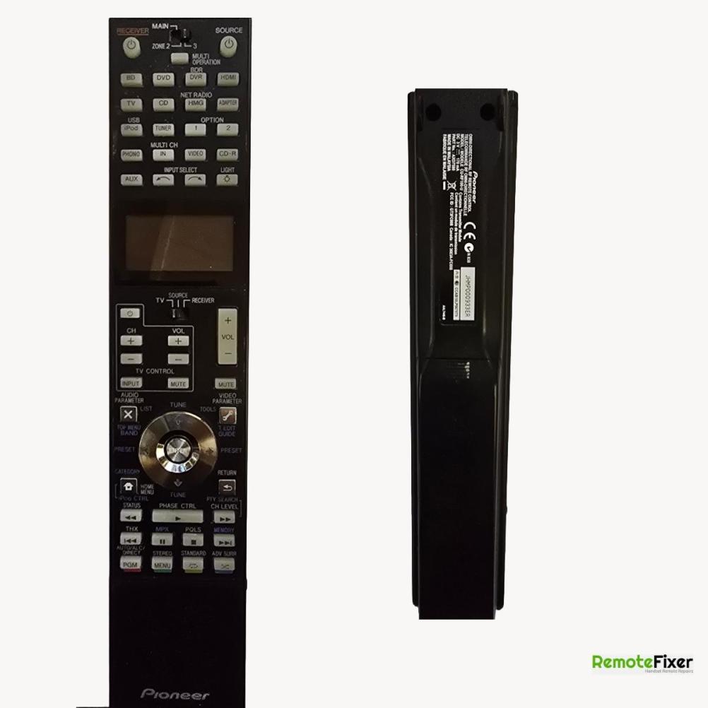 Pioneer  Remote Control - Front Image