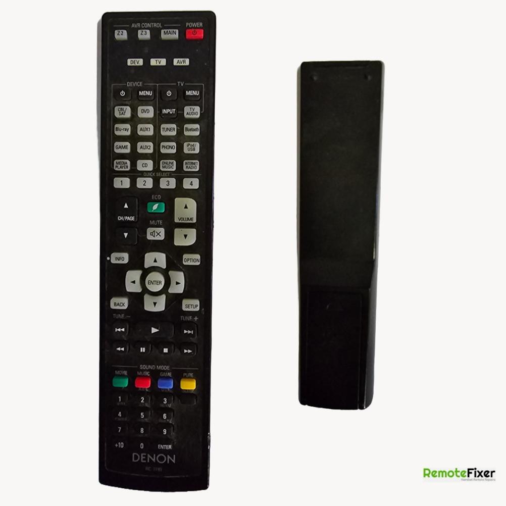 Denon RC 1193 Remote Control - Front Image