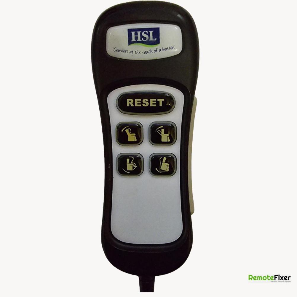 HSL  TH27-2039-009 Remote Control - Front Image