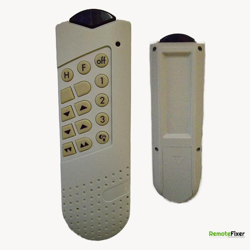 VIBRADORM  VRT/6-2-NL-UK Remote Control - Front Image